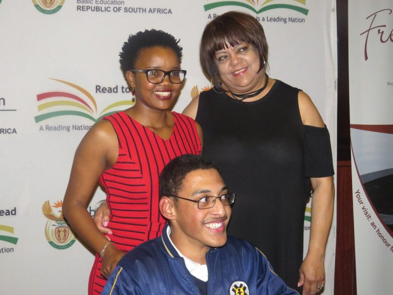Congratulations to both Dayyaan Edries and Ms. Pertunia Mutheiwana on their achievement