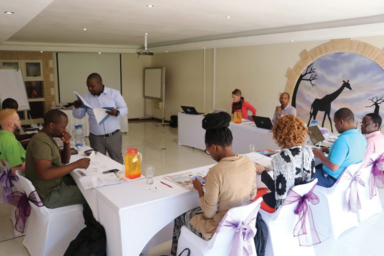 The participants at the seminar