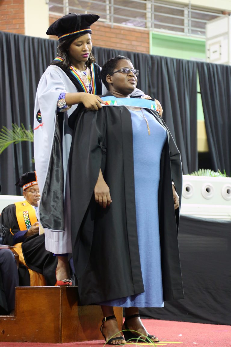 Durban - A blind student has proven that not even disability can stop one from succeeding in life. Ntombizodwa Chiya graduated with an Honours in Education at the University of KwaZulu-Natal on Tuesday. “Most people who are blind, don’t consider themselves on the same level as able-bodied people. This thinking must stop. We are capable of so much, our loss of sight should not stop us from achieving our dreams. Blind people should educate themselves, and not see themselves as burdens,” said Chiya. Chiya was born blind like her father, aunts and her partially sighted nephew, the university said in a statement. “Although Chiya never had sight, it did not deter her from studying for her degree. She says she owes much of her success to hard work, perseverance, strong will and determination. She lost both her parents at a young age but was excited that her sister was able to see her graduate with her postgraduate degree. “Her research looks at language discrimination in KwaZulu-Natal schools. She found that pupils who came from homes where both English and the mother-tongue language was spoken, tend to mix up their languages resulting in poor academic performance,” the statement read. In her research, Chiya suggests that mother-tongue languages such as isiZulu be selected as a medium of instruction and teaching in KwaZulu-Natal schools to enable pupils to perform well. Chiya encountered many challenges while she was doing her research and had to rely mainly on electronic means for research purposes, such as e-books. “She relied on her own software application on her computer which read out parts of journal articles and information for her to hear and type out. She touch-typed her entire thesis but used editing services to make corrections to grammar, punctuation and formatting. “Chiya hopes to one day use the knowledge she gained from her research and personal experiences, to establish an NGO (non-governmental organisation) that advocates for blind people and helps raise awareness around disability issues and the impact it has on the psyche of disabled people,” the university said. Chiya encouraged other students with disabilities to follow their dreams. “Strive for your best. Focus on yourself,” said Chiya who is currently completing her Masters in Education. SIBONGILE MASHABA IOL