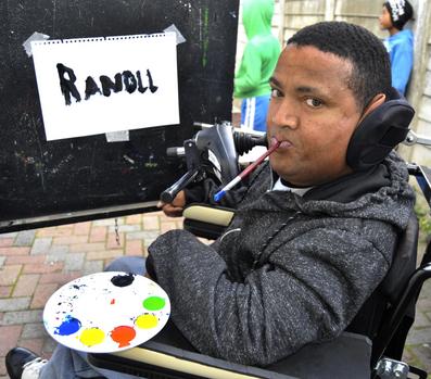 Randall Wynkwart, 37, from Tafelsig aims to debunk impression of disabled Picture by Jack Lestrade