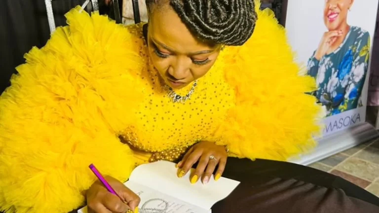 Nomsa Masoka author of motivational book titled Unbreakable Picture Supplied