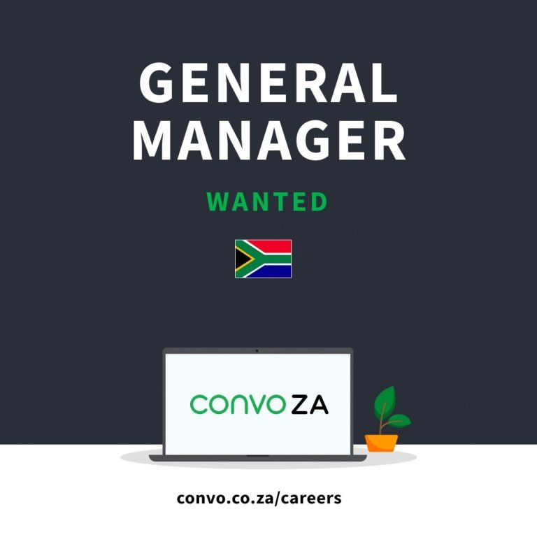 ConvoZA_GM_job_opening