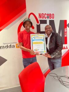 We are so thankful to the media for their continued support! Engcobo FM received a token of appreciation from Casual Day for the ongoing support.