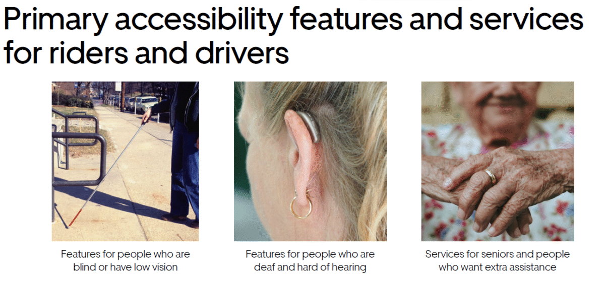New accessibility features for riders and drivers on Uber Assist