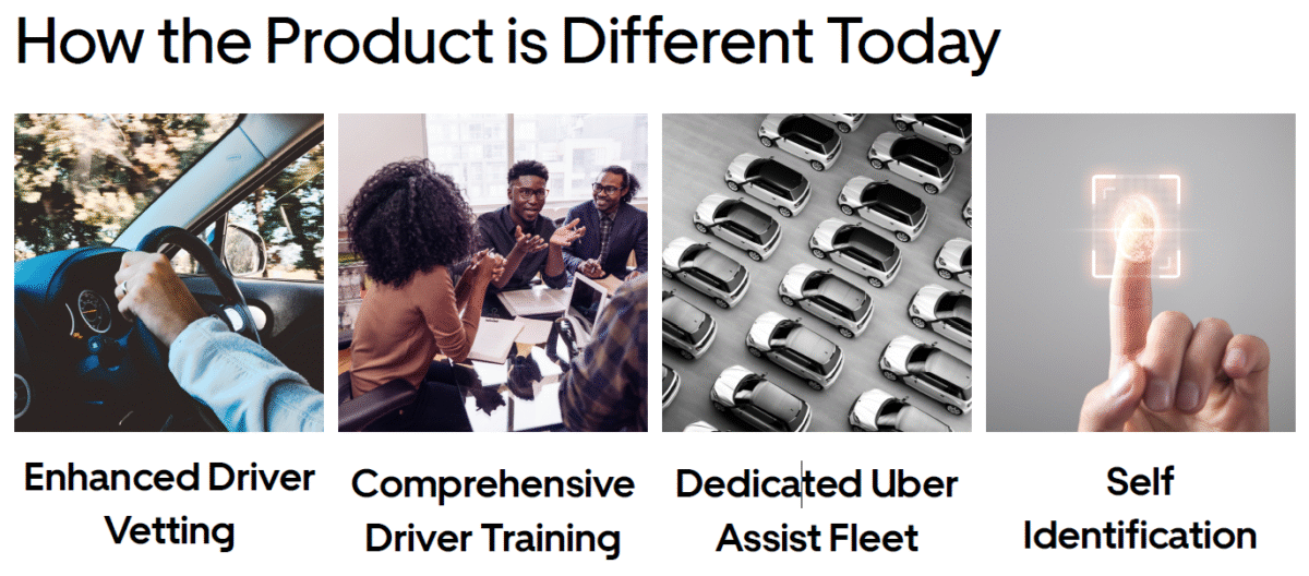 The new Uber Assist offers new products