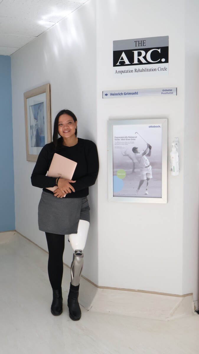 Louisa Brown has walked the amputee road to independence