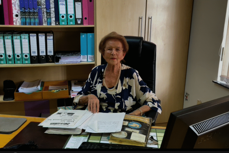 Mrs Marina van Eeden narrating the historical background of APD Limpopo
