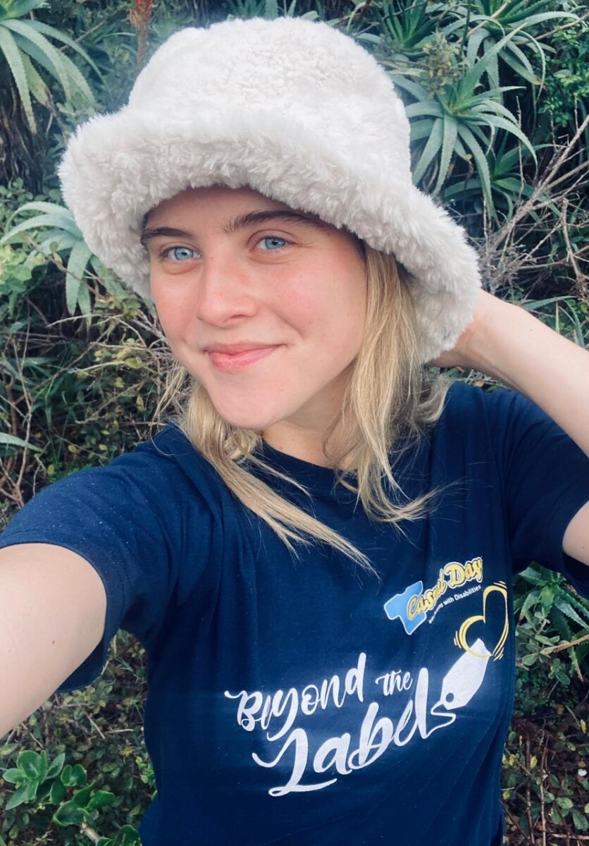 Actress Zandelle Meyer from Binnelanders participate in the Beyond the Label 2025 campaign
