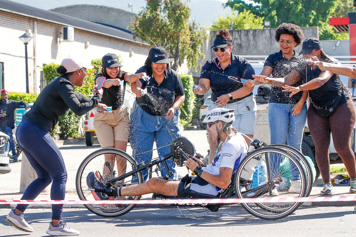 Andre Koen at the Outeniqua Chair Challenge