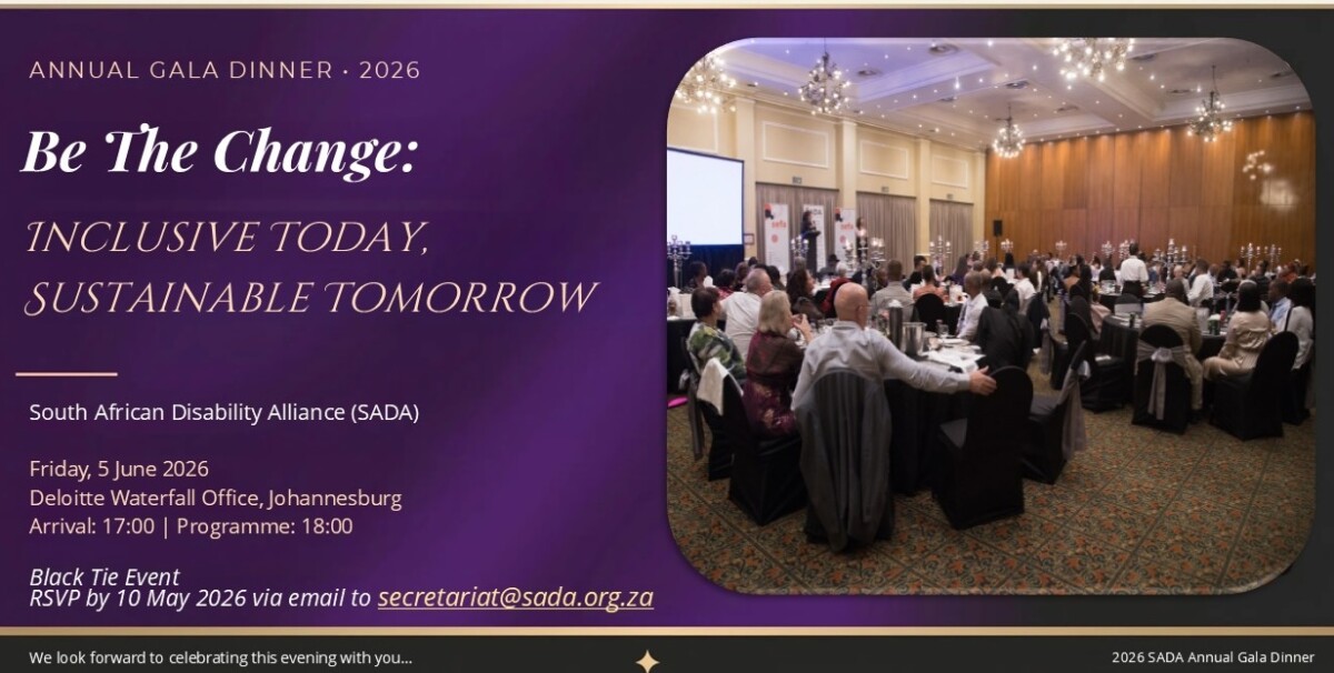 2026 SADA Gala Dinner Invitation