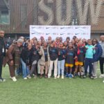 Part of the youth that participated at the Nike event