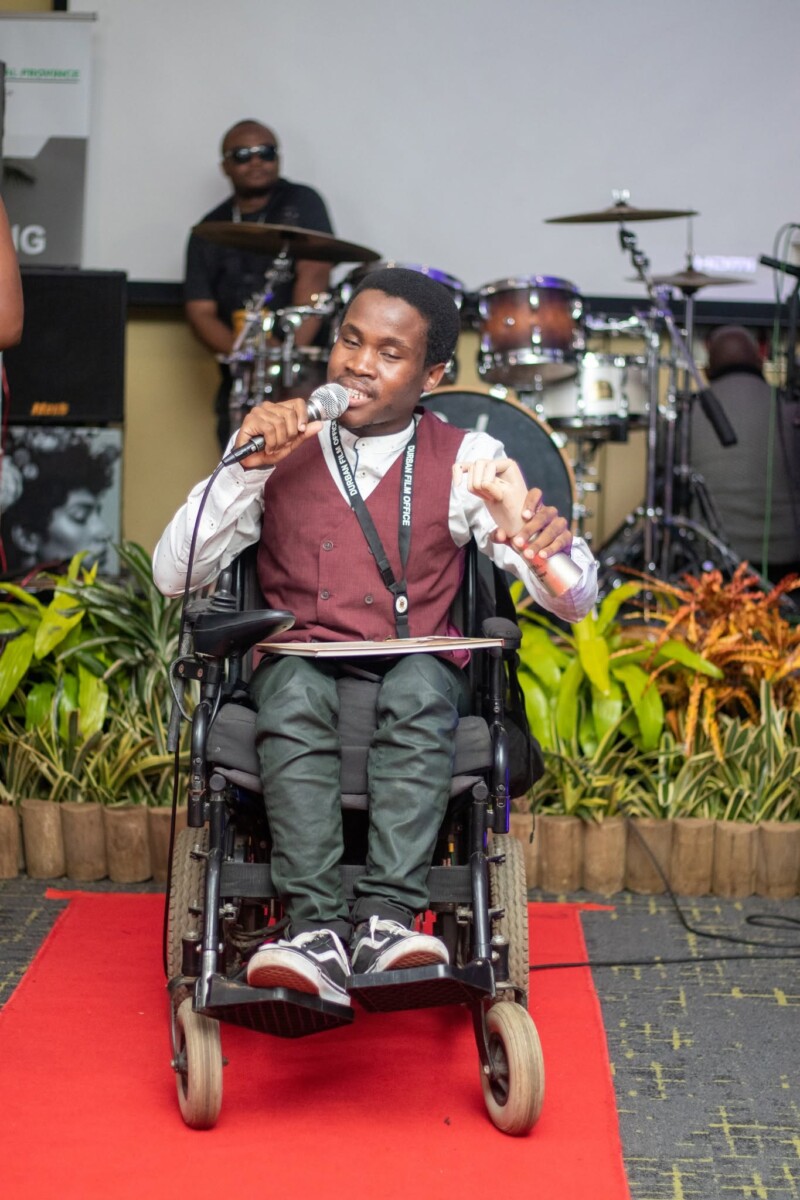 Lungelo T. Sithole of Sithole Films won the Best Low Budget Film Award at the Power24 International Film Festival