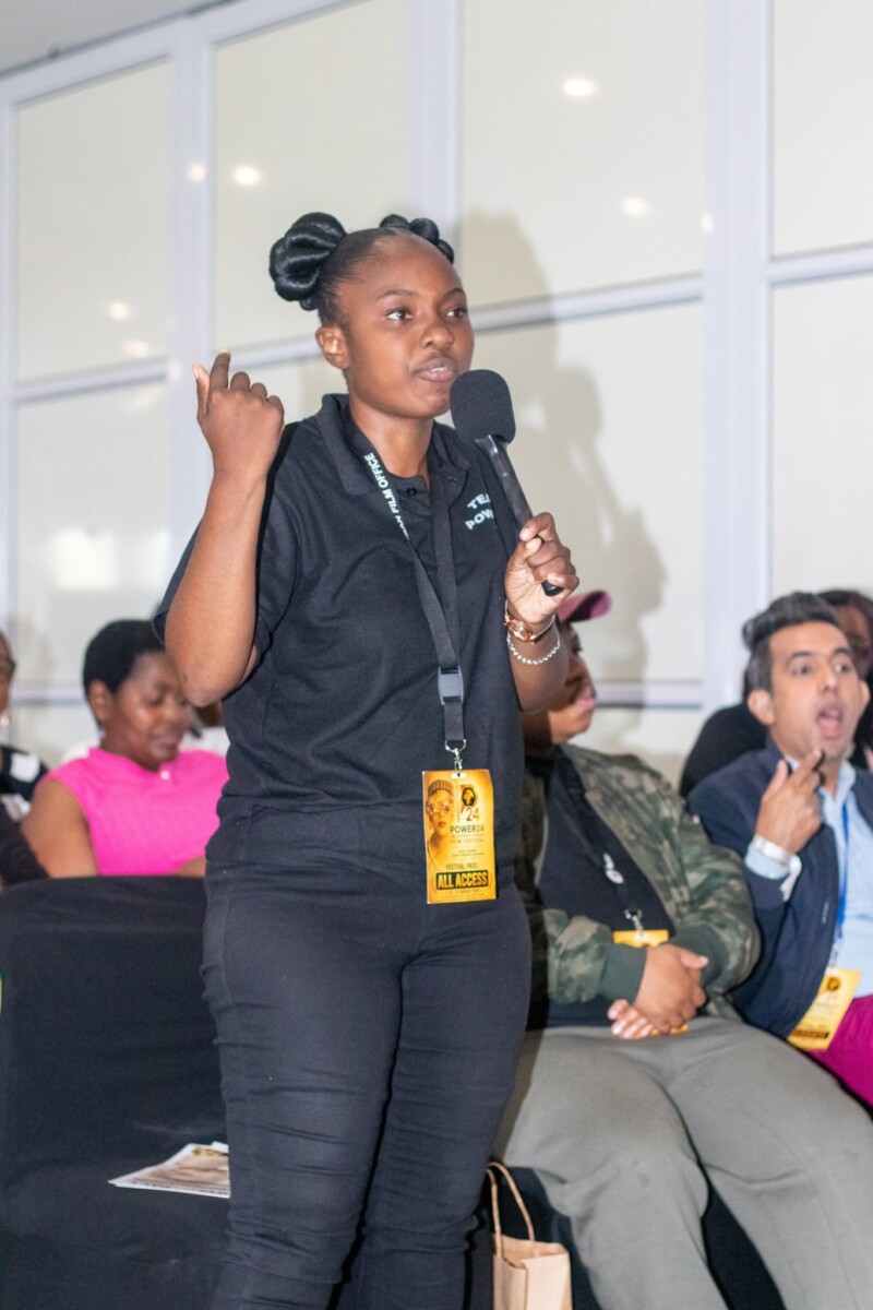Buhle Khumalo who as an international award winner is the vision behind Power24 International Film Festival