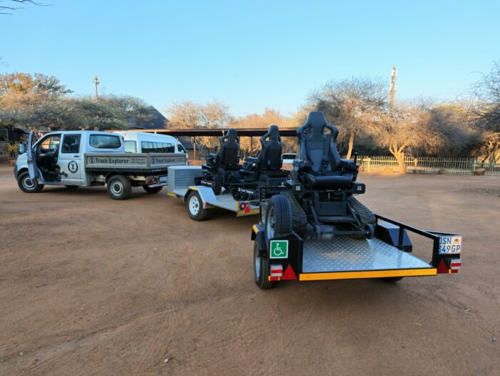 The first-ever inclusive safari walk happened in Dinokeng Game Reserve